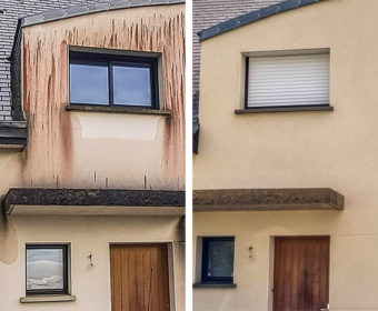 La maison qui respire - façades